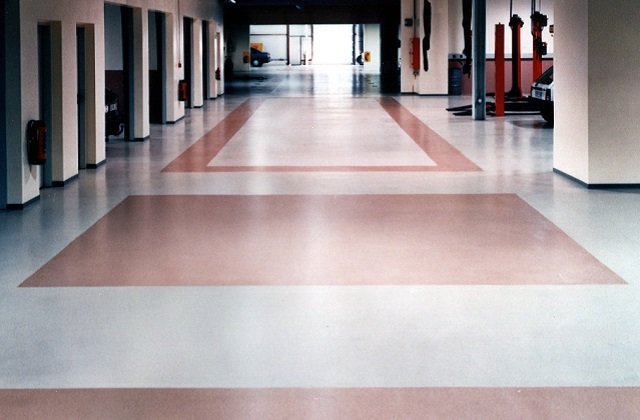 hygienic food factory floor